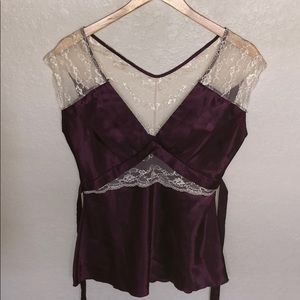 Lace Silk Blouse